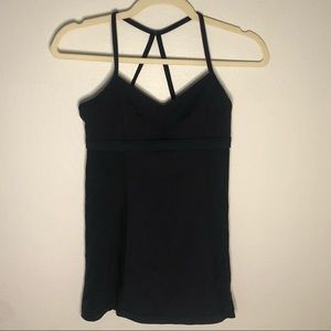 Lululemon tank top with built in sports bra